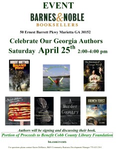 Barnes and Noble - Author event 4-25-2015