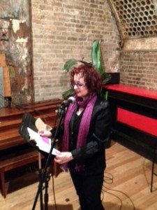 Susana Case: Anaphora Reading at the Yippie Museum Cafe (NY)