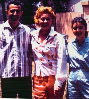 Jerry, Lucille Ball, and Marilynn at a Desilu Picnic 1956