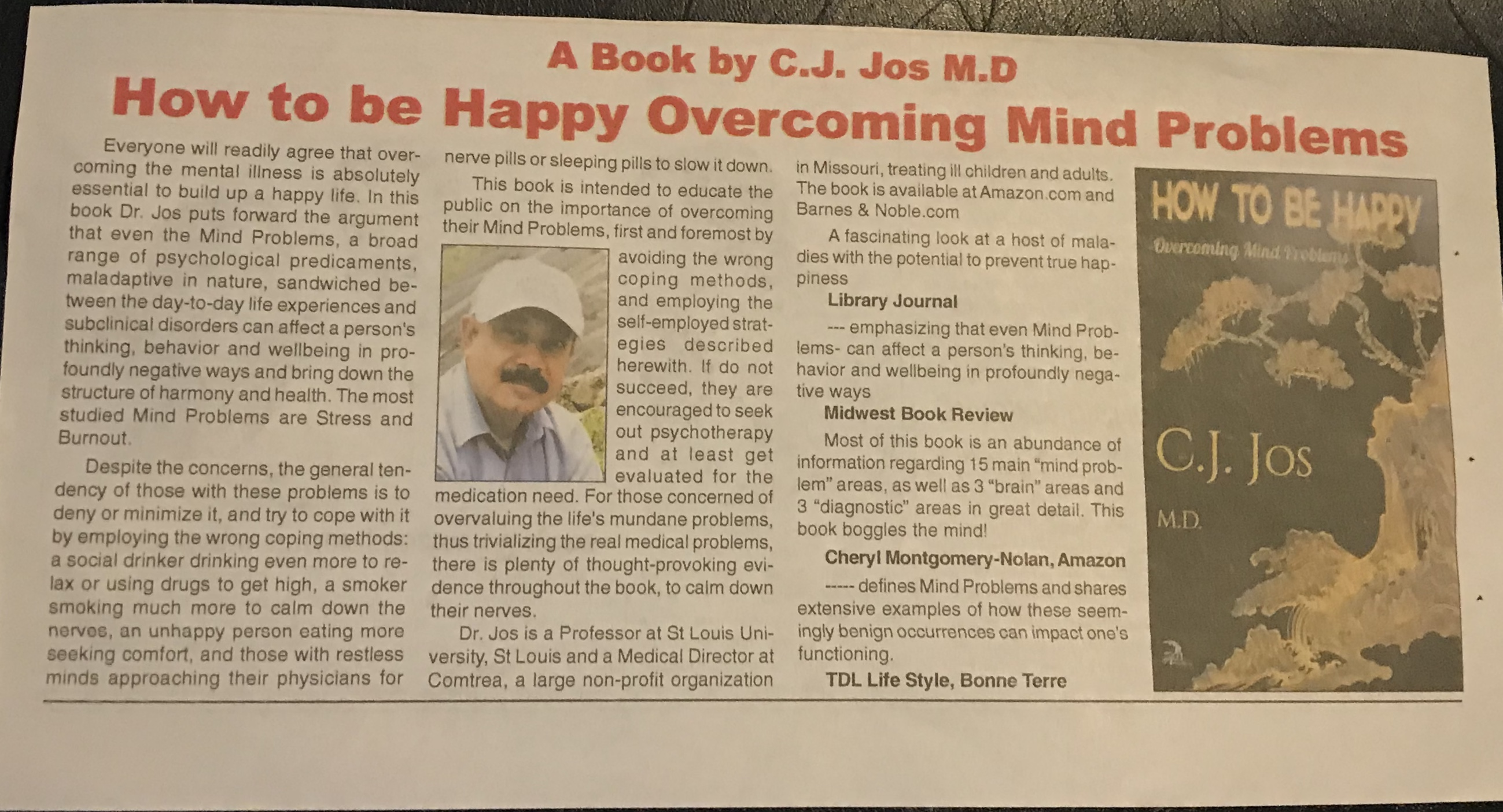 Jos - Newspaper Clipping - 11-11-2018